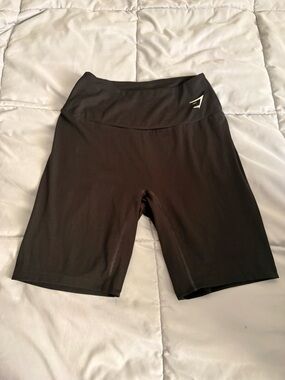 Gymshark Black High-Rise Women’s Bike Shorts